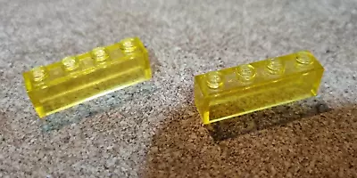 Buy Vintage Lego  Space Trans Yellow  1 X 4 3066 X2 • 3.50£