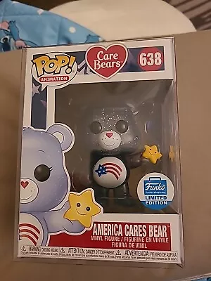 Buy Funko POP! Animation: Care Bears - America Care Bear Vinyl Figure 638 • 20£