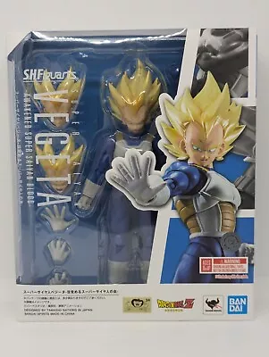 Buy Dragon Ball Z S.H.Figuarts Vegeta Awakened Super Saiyan Blood Figure IN STOCK • 59.99£