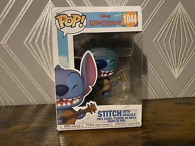 Buy Funko Pop! Disney Lilo & Stitch Vinyl Figure - Stitch With Ukelele • 9.99£