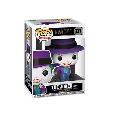 Buy Funko Pop Heroes | Batman 1989 | Joker #337 • 17.99£