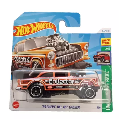 Buy Hot Wheels '55 Chevy Bel Air Gasser HW Reverse Rake Track Stars • 6.39£