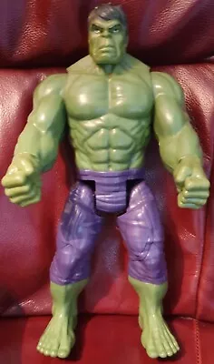 Buy Hasbro Marvel Hulk Figure - In Used Condition With Some General Wear And Tear • 1£