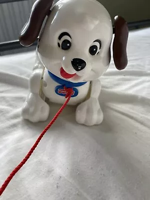 Buy Vintage Fisher Price Puppy Pull Along Toy  • 12£