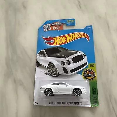 Buy 2016 Hot Wheels Bentley Continental Supersports HW Exotics • 7£