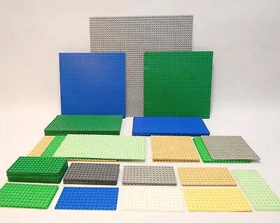 Buy Lego Genuine Baseplates 48x48 32x32 16x32 16x16 8x16 Various Colours Some Rare • 2.99£