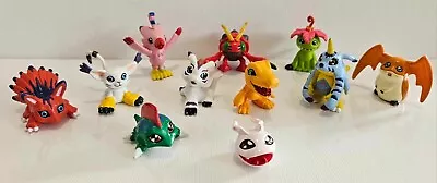 Buy 11x Vintage Digimon Adventure Mini Figures Bandai Rookie Bundle • 40£