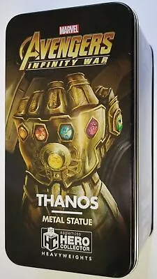 Buy Marvel Heavyweights Thanos Infinity War Tin Box Metal Statuette • 48.22£