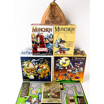 Buy SJG Board Games  Munchkin Collection #47 – 9 Base Games + 48 Expansions +  VG+ • 955.23£