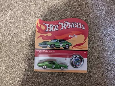 Buy HOT WHEELS '67 HEMI BARRACUDA REDLINE WHEELS 50th ANNIVERSARY / NEW MOC • 15£