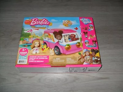 Buy Mega Construx Barbie Adventure Dream Camper Building Set - NEW • 12.50£