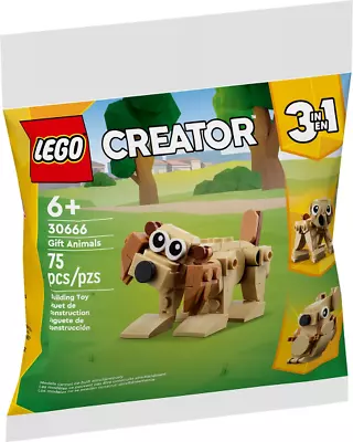 Buy LEGO CREATOR 3-in-1 Gift Animals Polybag 30666 NEW For 2024 • 5.99£