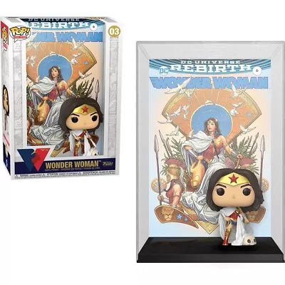 Buy Funko POP! Comic Covers Vinyl Figure Set -WONDER WOMAN (DC Universe Rebirth) #03 • 19.99£