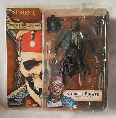 Buy Pirates Of The Caribbean Cursed Pirate Figure Series 1 NECA Reel Toys NEW RARE 4 • 59.99£