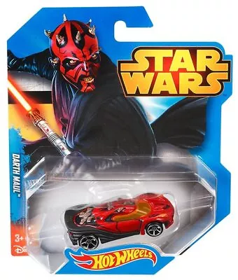 Buy Star Wars Darth Maul Hot Wheels Disney Mattel Toy Car • 13.60£