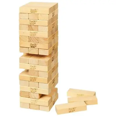 Buy Classic Jenga Game With Genuine Hardwood Blocks, Jenga Brand Stacking Tower • 13.41£