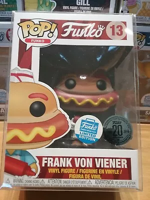 Buy Rare Funko Pop Frank Von Viener #13 Spastik Plastik Ltd Ed Free Pop Protector!  • 10.95£
