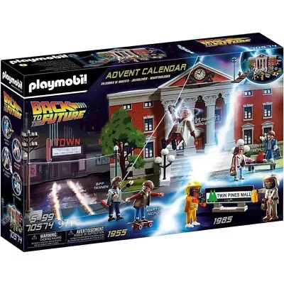 Buy Playmobil 70574 Back To The Future Advent Calendar - NEW- 97pcs • 26£