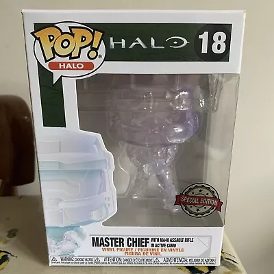 Buy Halo Infinite: Master Chief In Active Camo (Special Edition) Funko Pop! Vinyl • 16.99£