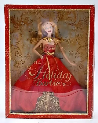 Buy 2014 Holiday Barbie Doll / Barbie Collector / Mattel BDH13 / NrfB, Original Packaging • 55.54£