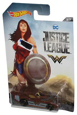 Buy DC Justice League Hot Wheels (2017) Wonder Woman Maximum Leeway Brown Toy Car 3 • 13.60£