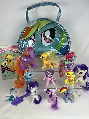 Buy My Little Pony X10 Figure Bundle Bag And Book • 22.99£