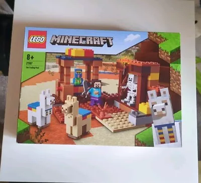 Buy Lego 21167 Minecraft The Trading Post 201 Pieces Age 7 Plus~NEW Lego Sealed • 22£