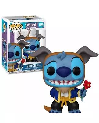 Buy Funko POP! Disney Stitch As Beast Stitch In Costume #1459 Vinyl Figure New • 11.99£