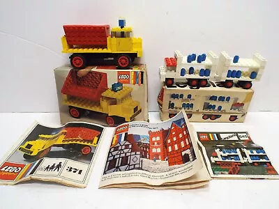 Buy VINTAGE 1970s LEGO SYSTEM SETS 371 AND 645 BOXED (WM906) • 30£