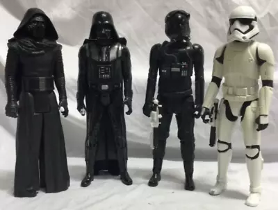 Buy Star Wars First Order Stormtrooper Kylo Ren Darth Vader Pilot 12  Inch Figures • 15£