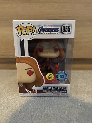 Buy Funko Pop Avengers Endgame Wanda Maximoff #855 Marvel GITD • 15£