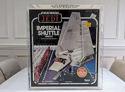 Buy VINTAGE STAR WARS IMPERIAL SHUTTLE MISB Graded UKG 75 Boxed 1984 • 1,795£