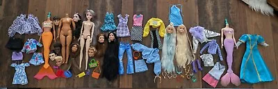 Buy Barbie Lot Fashionistas Looks Doll Clothing Heads For Collectors Hobbyists OOAK • 42.22£