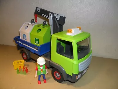 Buy PLAYMOBIL GLASS RECYCLING TRUCK 6109 (Bottle Lorry) • 15.49£