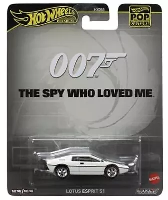 Buy Hot Wheels Pop Culture James Bond 007 The Spy Who Loved Me Lotus Esprit S1 Hxd98 • 13.13£