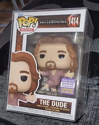 Buy Brand New Funko Pop The Big Lebowski The Dude SDCC #1414 + Free Protector • 65£