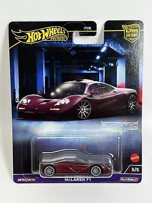 Buy McLaren F1 Hot Wheels Exotic Envy Real Riders 1:64 HKC77 • 15.99£