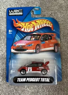 Buy Hot Wheels Team Peugeot Total Peugeot 206 WRC 2004 1:64 BNIB W/ PROTECTOR • 69.95£