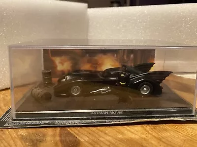 Buy The Batmobile Batman Movie 1989 Eaglemoss 1:43 In Case • 8£