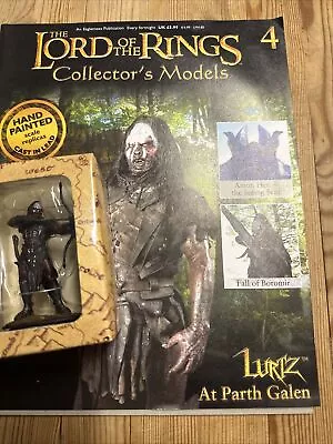 Buy Lord Of The Rings Collector's Models Eaglemoss Issue 4 Lurtz Figurine Figure • 9.99£