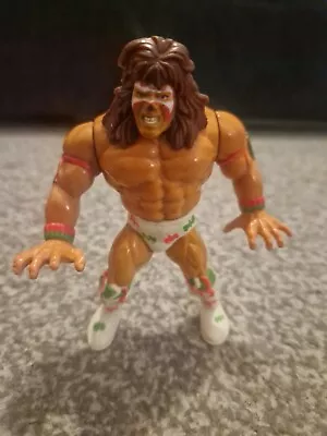 Buy Vintage 1991 Ultimate Warrior Slam Wrestling Action Figure Titan Sports Hasbro  • 4.99£