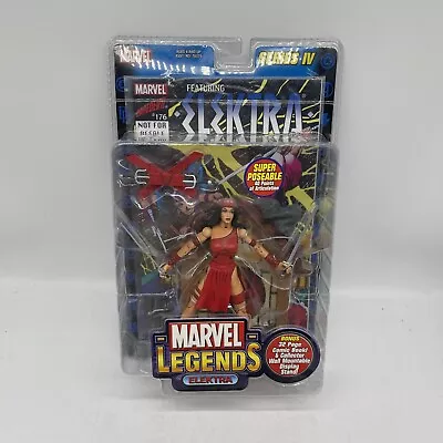 Buy 2003 Toybiz Elektra Natchios Daredevil Ninja Marvel Legends Series 4 IV Toy Biz  • 59.99£