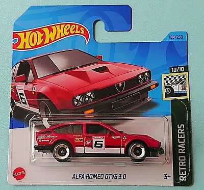 Buy Hot Wheels. Alfa Romeo GTV6 3.0.  New Collectible Toy Model Car. Retro Racers. • 4£