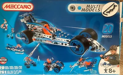 Buy Meccano Multi Model 20 Models Motor 3V 6520 New In Box • 0.99£