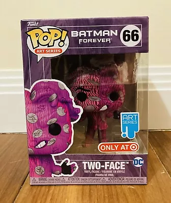 Buy FUNKO POP ART SERIES Two-Face #66 Target Exclusive | Batman Forever Vinyl Figure • 9£