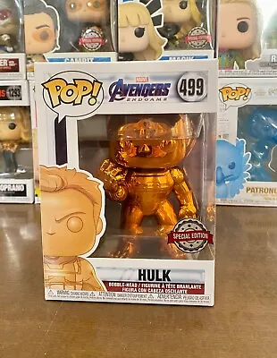 Buy Funko Pop! Marvel Avengers Hulk Chrome • 15.16£
