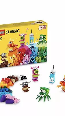 Buy Lego 11017 Classic Creative Monsters Construction Playset & 5 Mini Build Toys • 11.99£