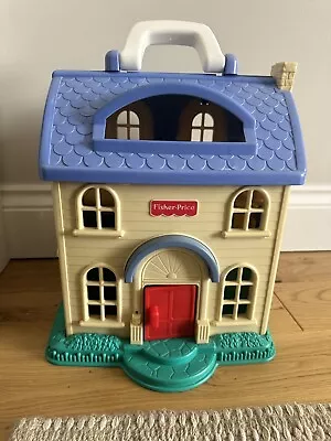 Buy Fisher Price Vintage 1996 House Carry Along Play Set Furniture Gift Baby • 20£