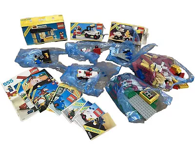Buy Vintage 1980s Lego Bundle - Seven Sets With Figures Plus 500g Of Extra Bricks • 80£