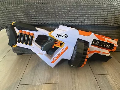 Buy Nerf Ultra One Motorised Blaster White, 23 Official Nerf Ultra Darts • 19.99£